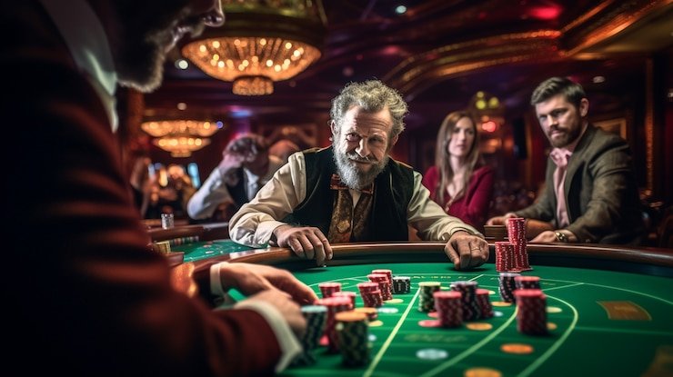 Antarmuka meja live blackjack Pretty Gaming di aplikasi mobile av toto dengan dealer profesional
